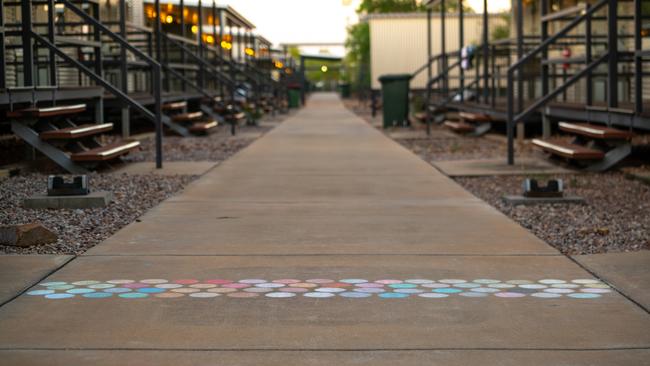 The Howard Springs quarantine facility. Picture: Ben Sale/ Other Side Productions