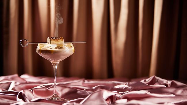 Like Velvet – a signature cocktail at the new Birdcage Bar at Wrest Point. Picture: Supplied by Federal Group