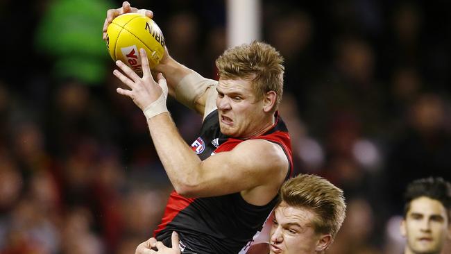 Essendon’s Michael Hurley is set to be offered a long-term deal. Picture: Michael Klein