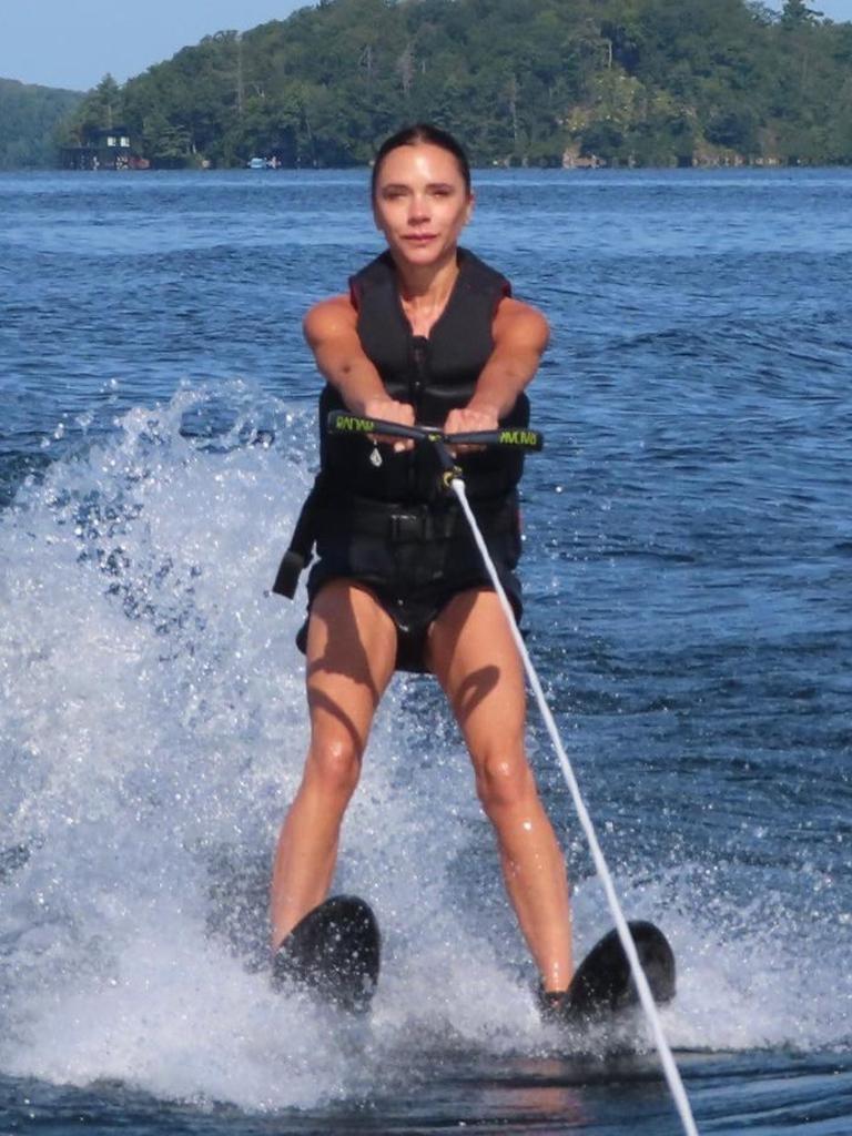 Victoria enjoys getting sporty in Muskoka.