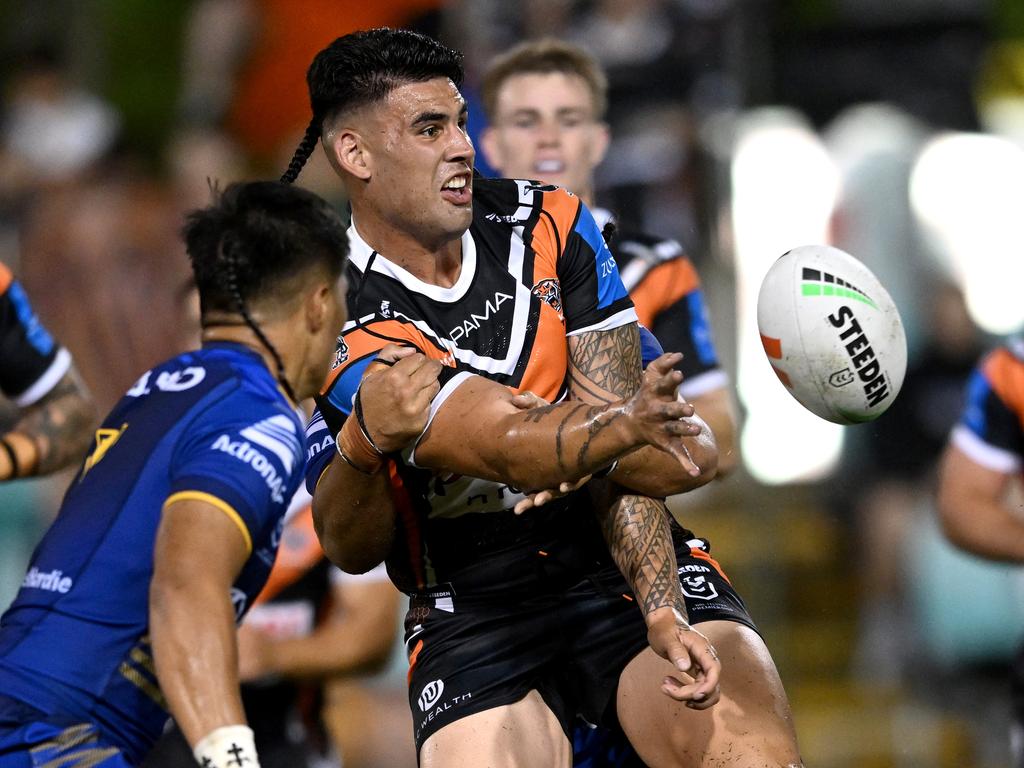 Tigers recruit Terrell May. Picture: NRL Photos