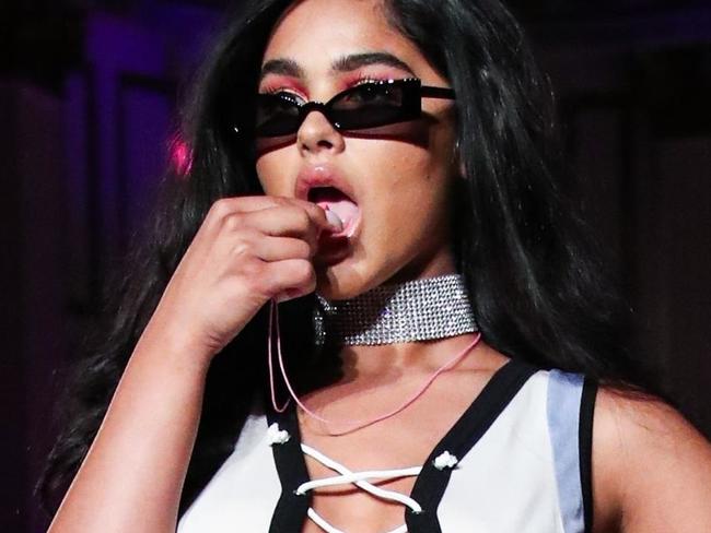 AU_1710658 - ** RIGHTS: ONLY AUSTRALIA, NEW ZEALAND ** New York, NY  - PrettyLittleThing x Saweetie during New York Fashion Week: The Shows held at The Plaza Hotel on September 8, 2019 in Manhattan, New York.  Pictured: Model  BACKGRID Australia 8 SEPTEMBER 2019   Phone: + 61 419 847 429 Email:  sarah@backgrid.com.au