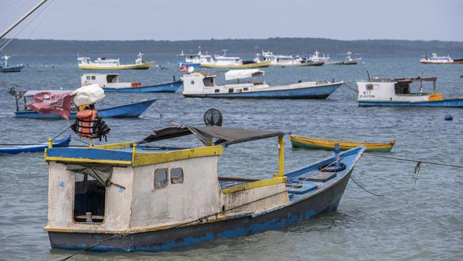 Fishingboats near Kupang, Indonesia. Picture: Suryo Wibowo