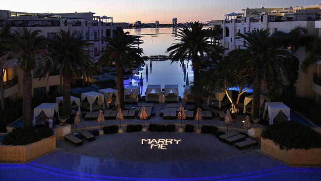 The Palazzo Versace proposal package.