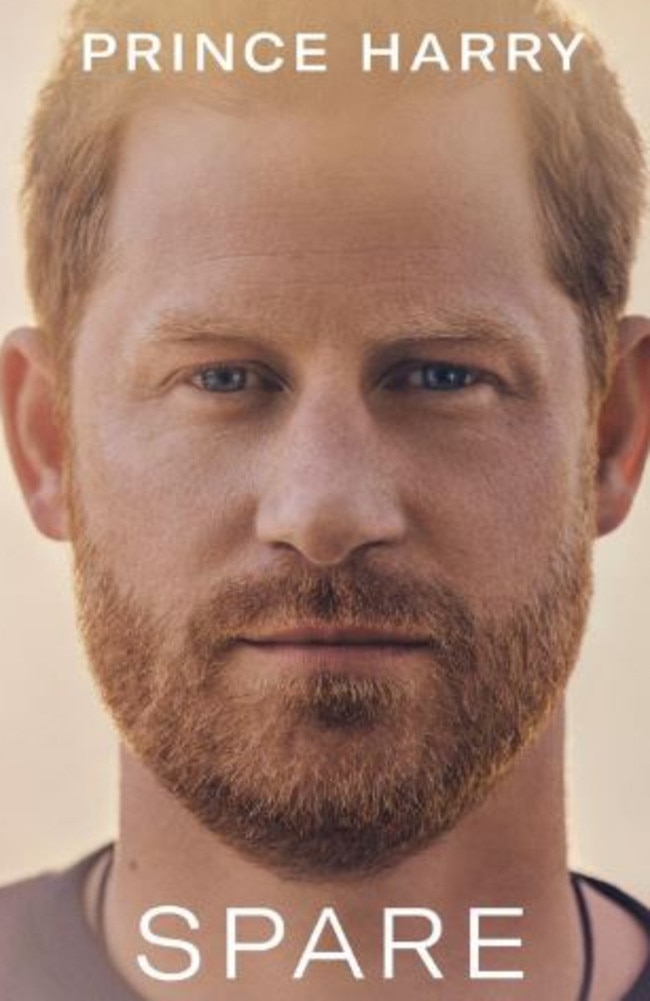 Prince Harry’s upcoming memoir, Spare. Picture: Penguin Random House