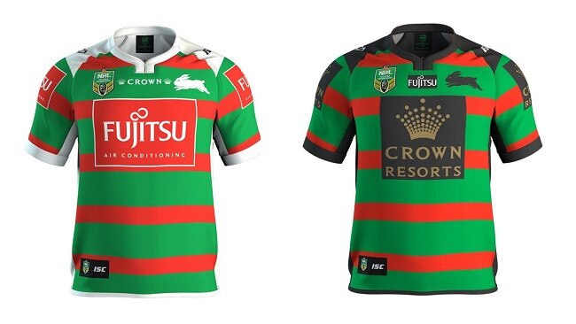 Rabbitohs jerseys for the 2017 season.