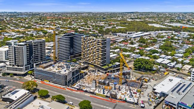 The South City Square area at Woolloongabba.