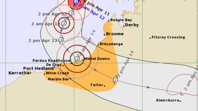 Town of Port Hedland Mayor Peter Carter has asked residents to prevent loose household items from becoming dangerous missiles in the strong winds.