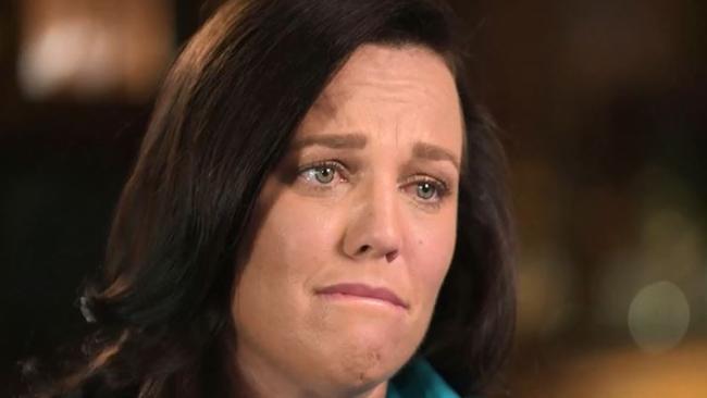 Kate Everett is devastated by the loss of her daughter. Picture: Channel 9.