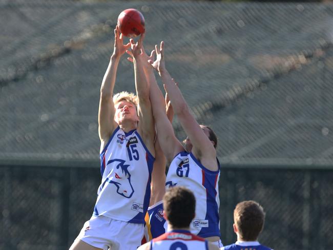 Kaden Schreiber was named Oakleigh’s best player. Picture: Stuart Milligan