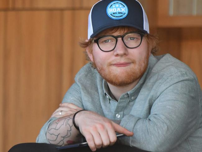 More than 225,000 fans are expected to see Ed Sheeran in Sydney. Picture: Vince Caligiuri