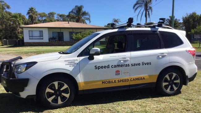 Fine revenue has jumped since signage warning of upcoming mobile speed cameras was removed.