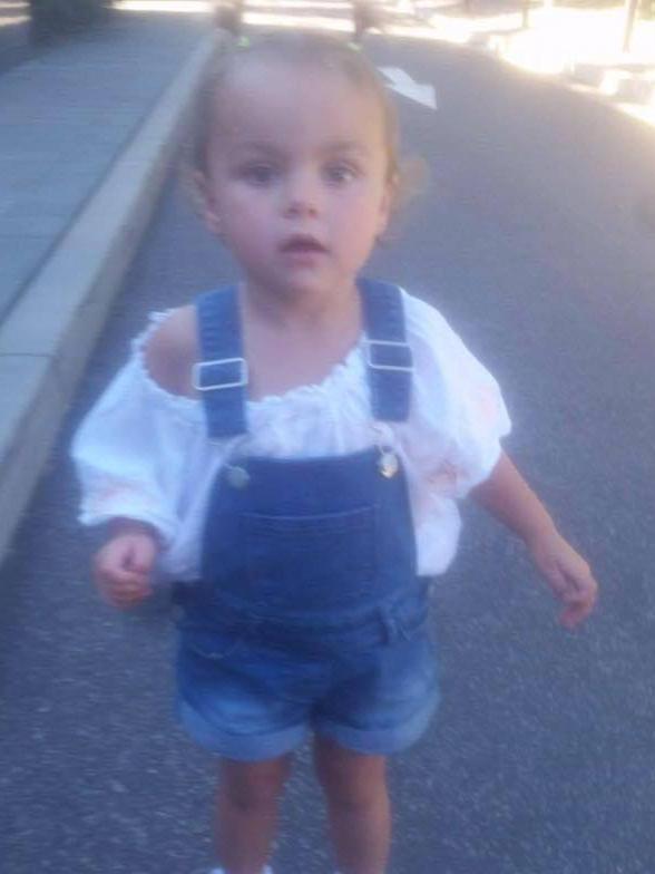 Indy Henderson, 3, who died after a war memorial sandstone monument fell on her near Taree