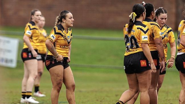 Maarire Puketapu in action for the Sunshine Coast Falcons.