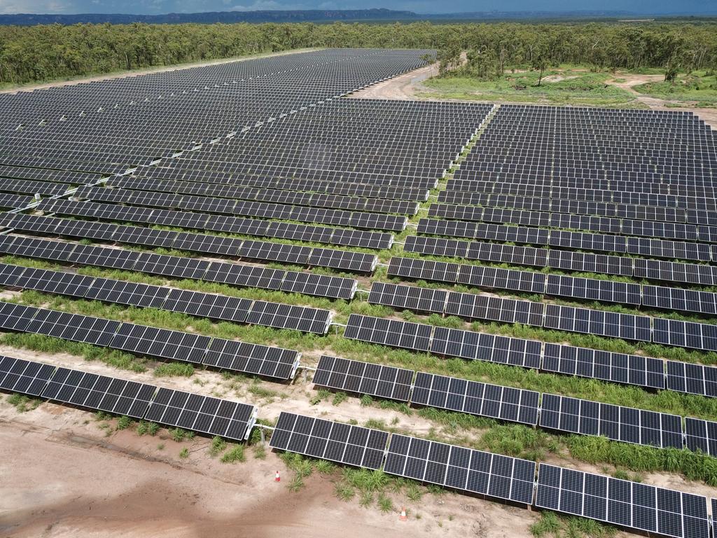 The Jabiru Hybrid Renewable Power Station in the Northern Territory. Picture: Supplied