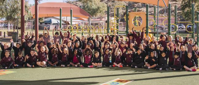 Our Lady of the Sacred Heart Primary School<br/>BACK ROW (L-R): Kayla Gwaku, Declan Hickey, Koby Procak, Freya Donaldson, Aria Measures, Lex Barrow, Meilah Wood, Jefferson Garcia, Farai Mare, Eemaanpartap Singh, Amelia Rodley, Maria Camarata, Terry Lim, Esther Hoth, Ollie Owen, Grace Downward, Losana Hay, Eli Beale, Daniel Downward, Elyse Chin <br/>MIDDLE ROW (L-R): Bethany Cross, Mikayla Fallat, Louis Edwards, Elisha Stone, Johaan Thudiyan, Noel Prince, Caleb Brown, Jasmine Juneja, Efrem Kadavil, Carter Lowson, Maxwell Brown, Magnum Larmon, Matthias Shibly, Angus DuBois, Maddison Phillips, Bridie Clift, Herenei Fou, Lexie Schulz, Lucy Clark, Natalie Aguila<br/>FRONT ROW (L-R): Tucker Gawler, Anakyn Campbell-Donaldson, Billy Ganner, Maggie Hynes, Ted Madonko, Danity Charles, Soloman Pareroultja, Jasmine Toko, Jordan Hines, Abishai Abin, Millicent Swan, Daniel Pauldine, Aryan Dhanju, Hayden Tom, Rubaz Bhullar, Saatvik Abrol, Koko McCaskill<br/> <br/>Picture: NAOMI HILL