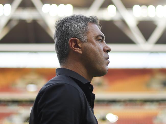 BRISBANE, AUSTRALIA - DECEMBER 13: Western United coach Mark Rudan is seen during the round 10 A-League match between the Brisbane Roar and Western United at Suncorp Stadium on December 13, 2019 in Brisbane, Australia. (Photo by Albert Perez/Getty Images)