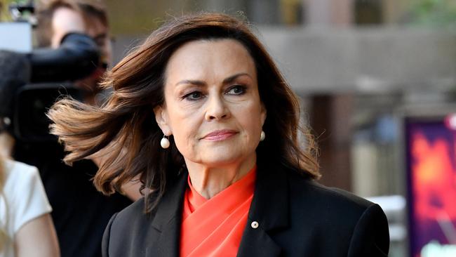 Lisa Wilkinson was accused of blindly believing Brittany Higgins’ version of events. Picture: AAP Image