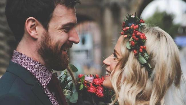 Emilyrose Fitzpatrick tied the knot in Scotland Picture: Facebook/Emilyrose Fitzpatrick
