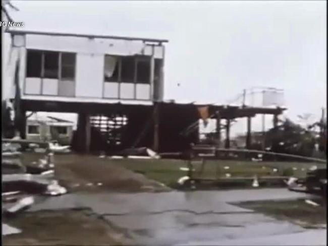 Video shows destruction of Cyclone Tracy