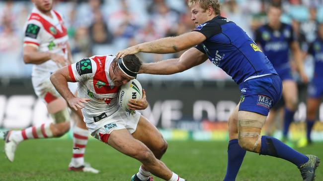 Mitch Rein in action for the Dragons.