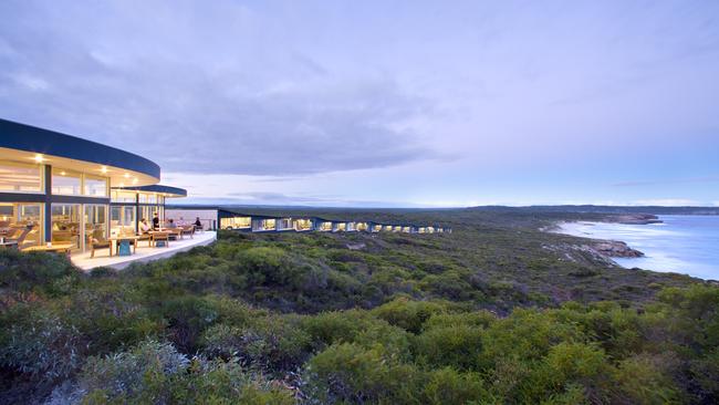 The Southern Ocean Lodge before the fire.