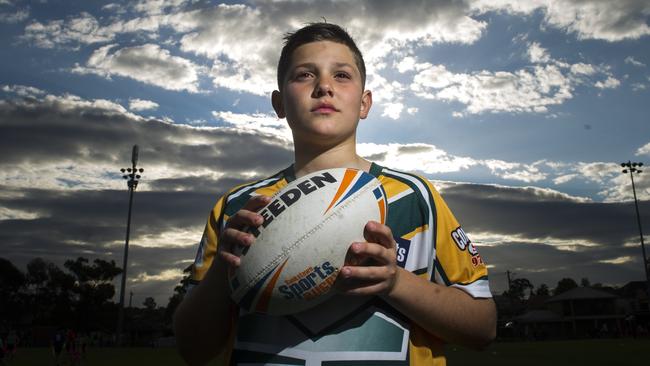 Khaled Rajab started his rugby league journey with Bankstown Sports Club. Photos: Chris McKeen