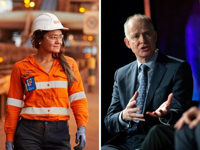 BHP is struggling to find workers, blaming a shortage of skilled migrants.