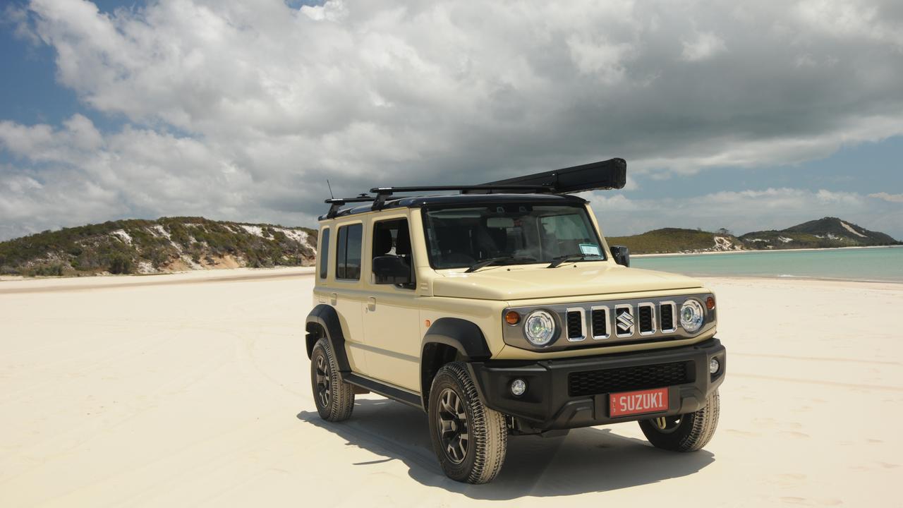 The Suzuki Jimny XL five-door stars from just over $40,000 drive-away with a manual transmission.