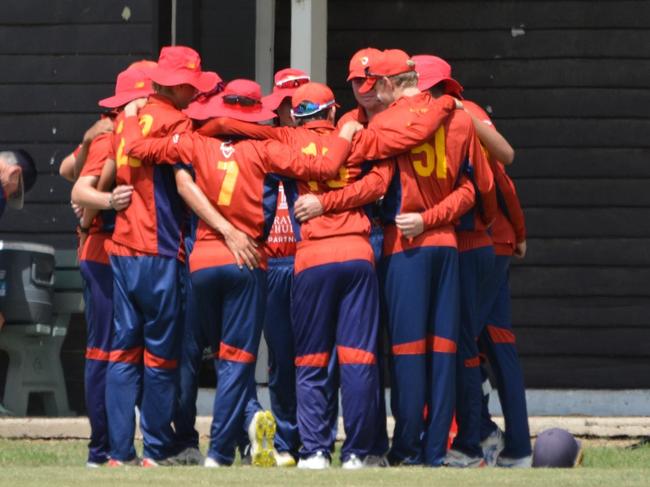 Sunshine Coast Scorchers under-17 Taverners 24/25 team. Picture: Peter Town.