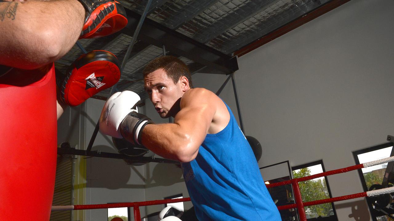 Craig Hill Jnr training back in 2013. Photo: Warren Lynam / Sunshine Coast Daily