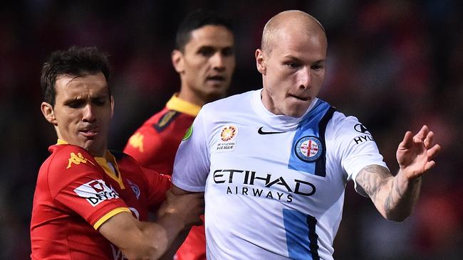 Aaron Mooy went from strength to strength in two seasons with Melbourne City. Picture: Getty Images