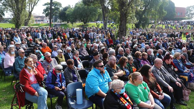 Geelong 2022 Anzac Day march