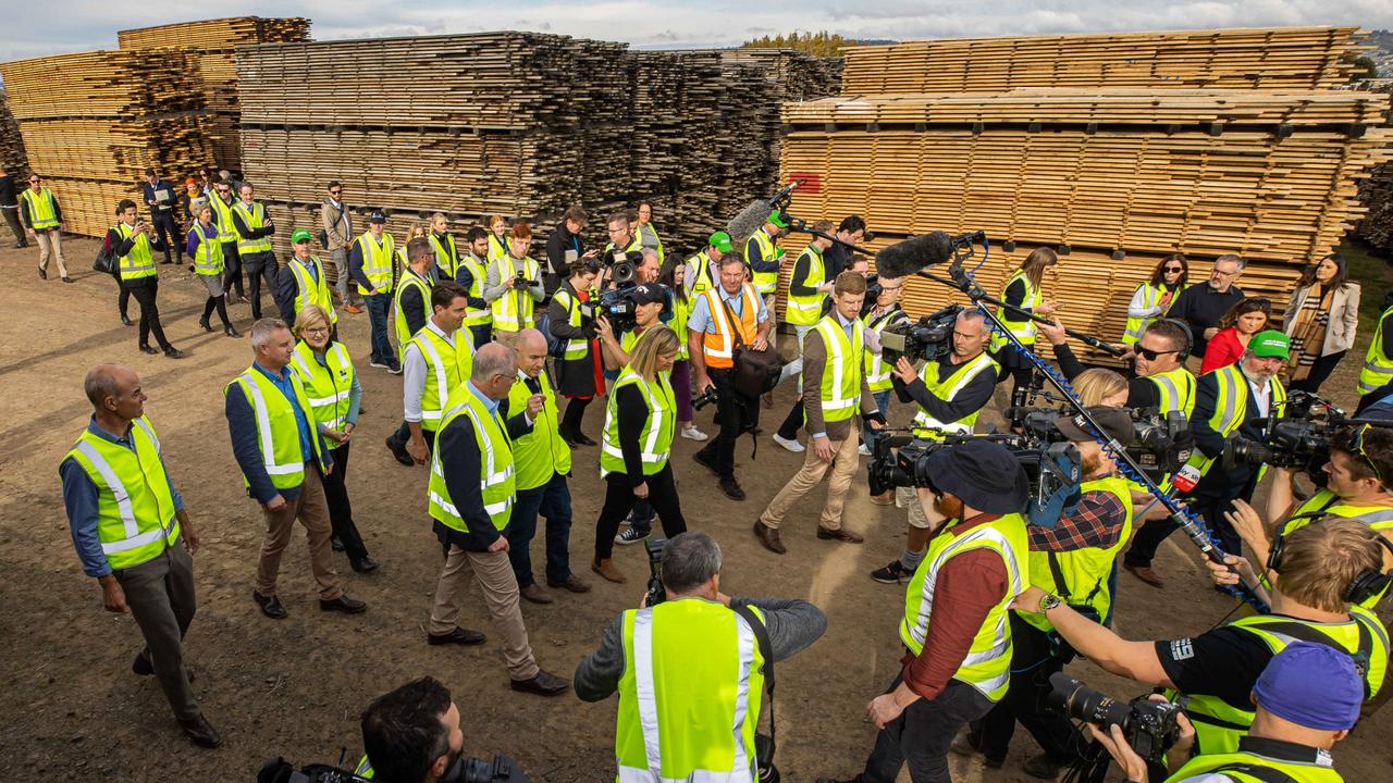 Five centres of excellence for forest products innovation will be set up around Australia. Picture: Jason Edwards