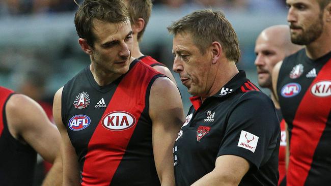 Mark Thompson hopes to reach out to former Bombers skipper Jobe Watson.