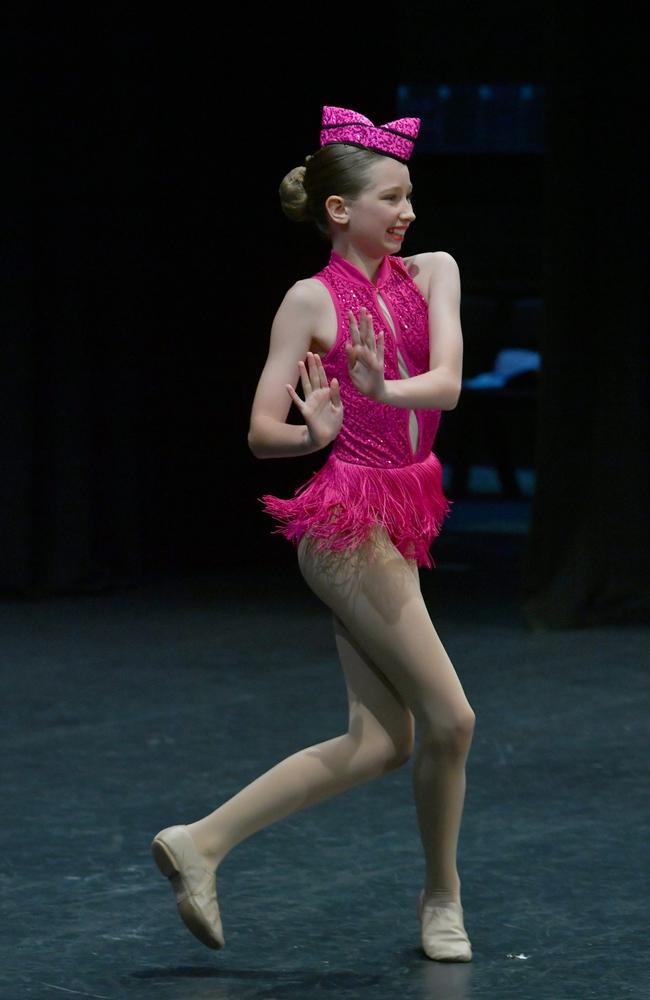 Townsville Eisteddfod 2023. Age 12. Modern Dance Up Tempo Solo. Olivia Hopkins. Picture: Evan Morgan