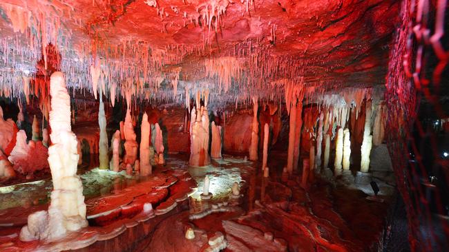 Inside the Buchan Caves. Picture: Supplied