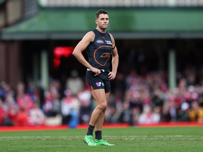 Josh Kelly and the Giants couldn’t go with the Swans on Saturday. Picture: Spencer/Getty Images