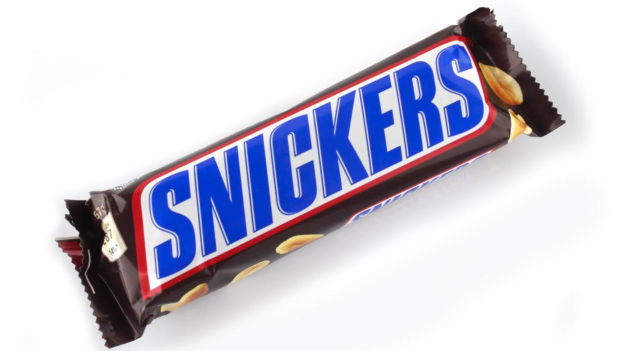 Snickers puts a smile on anyone’s dial … unless you’re allergic to peanuts. Then please don’t try this.