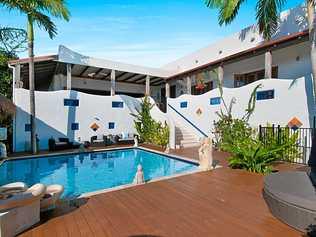 RESORT LIVING: Montanna Retreat is a spectacular spa property at 230 North Creek Rd,, Lennox Head and offers amazing potential for a tranquil family home or a luxury B&B and wedding venue. Picture: Suppied