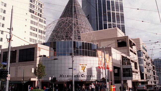 Melbourne Central in 1998.