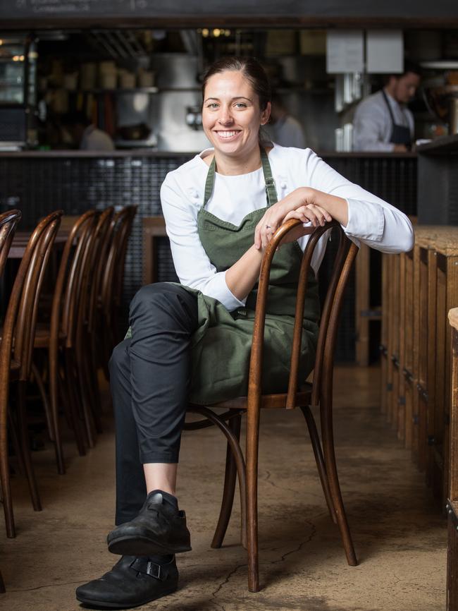 Head Chef Emma McCaskill at The Pot Photo: Matt Loxton