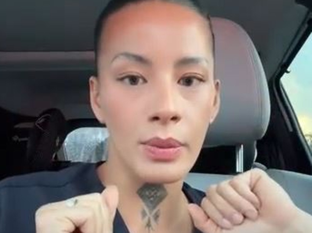 Gold Coast Mother Ashah Winiata has hit out at OnlyFans creators for "preying on our children" by calling out for people to take part in videos during Schoolies. Picture: TikTok