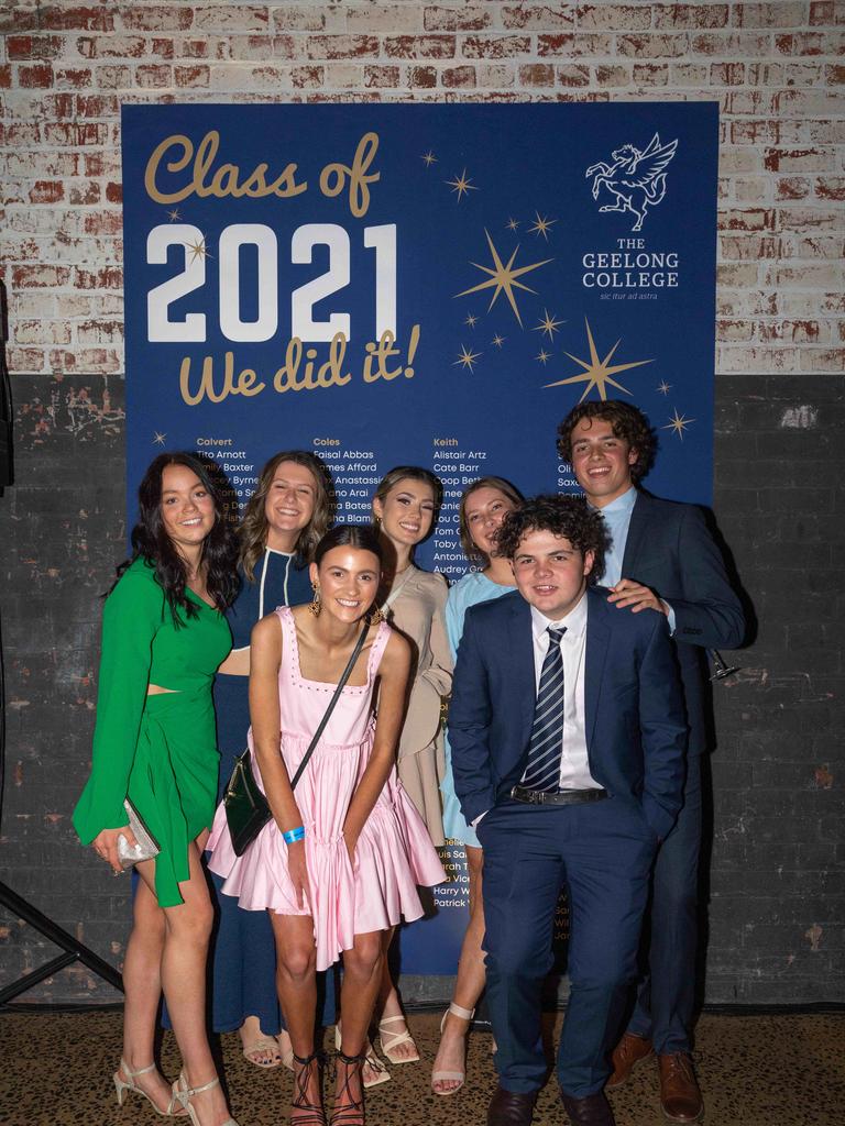 Geelong College 2021 Valedictory dinner. Picture: Meg Read Photography