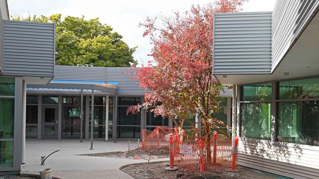 The Repat’s new patient therapy courtyard. Picture: Tom Huntley