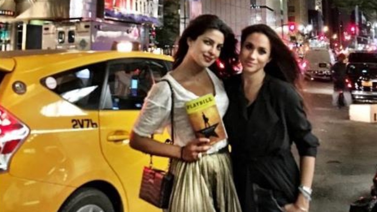 Chopra pictured with the former actress in NYC in 2016. Picture: Instagram