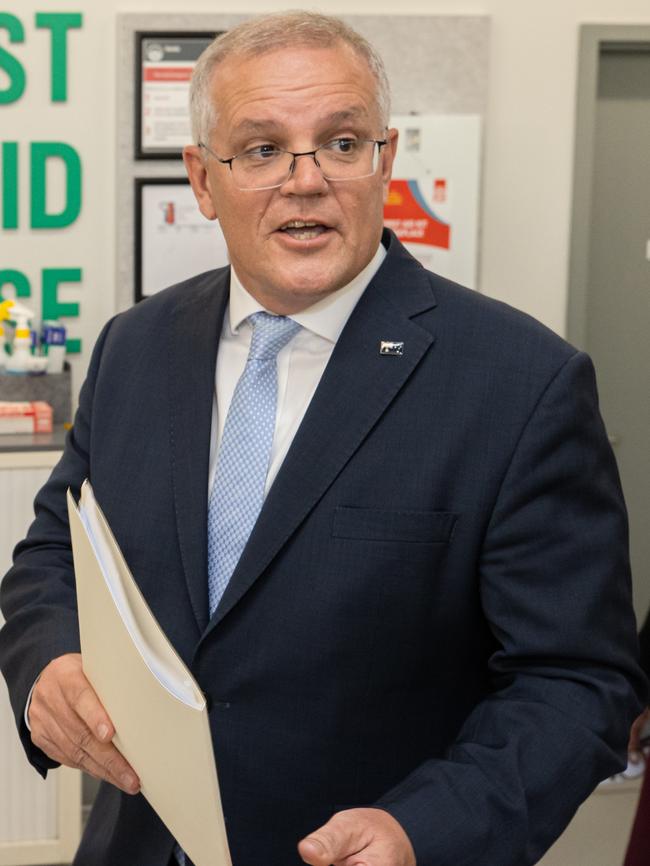 Prime Minister Scott Morrison. Picture: Jason Edwards