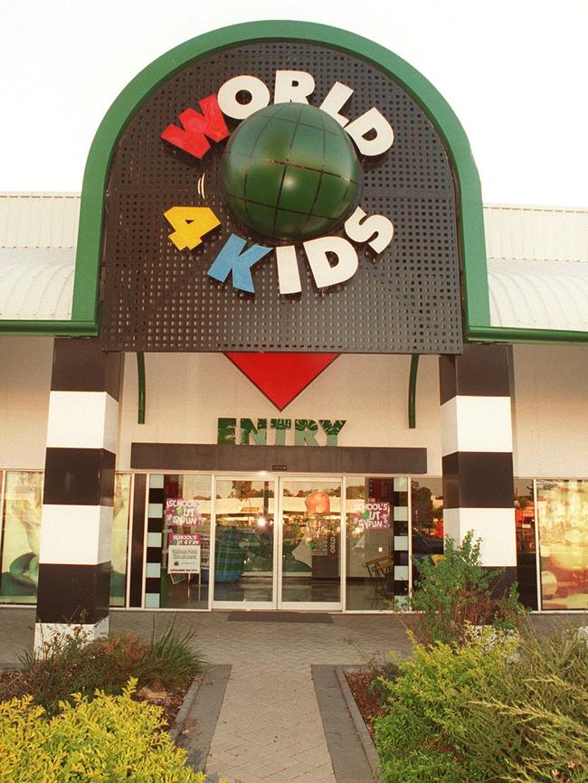 Who could forget the huge entryway to World 4 Kids?