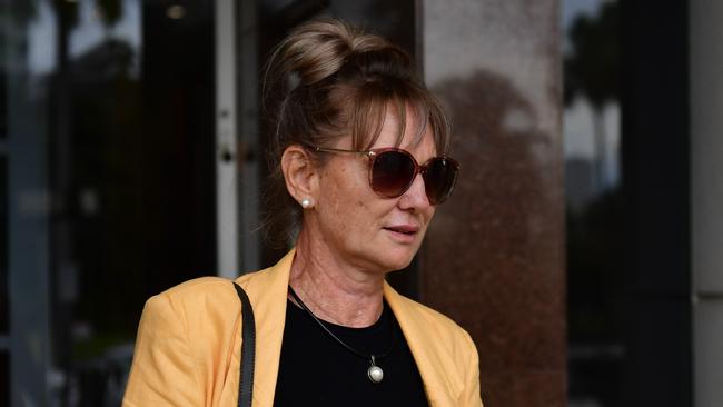 North Australian Aboriginal Justice Agency chief executive Priscilla Atkins leaving her Fair Work Federal Court compensation hearing on December 9, 2024. Picture: Zizi Averill