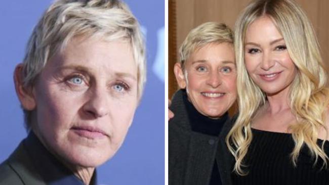 Ellen DeGeneres and Portia de Rossi.